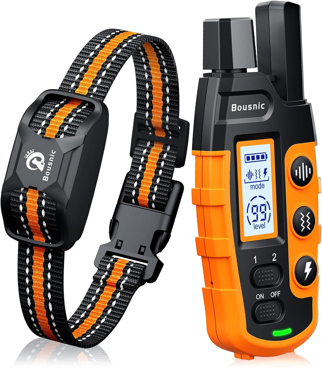 Bousnic Dog Shock Collar - 3300Ft Dog Training Collar with Remote