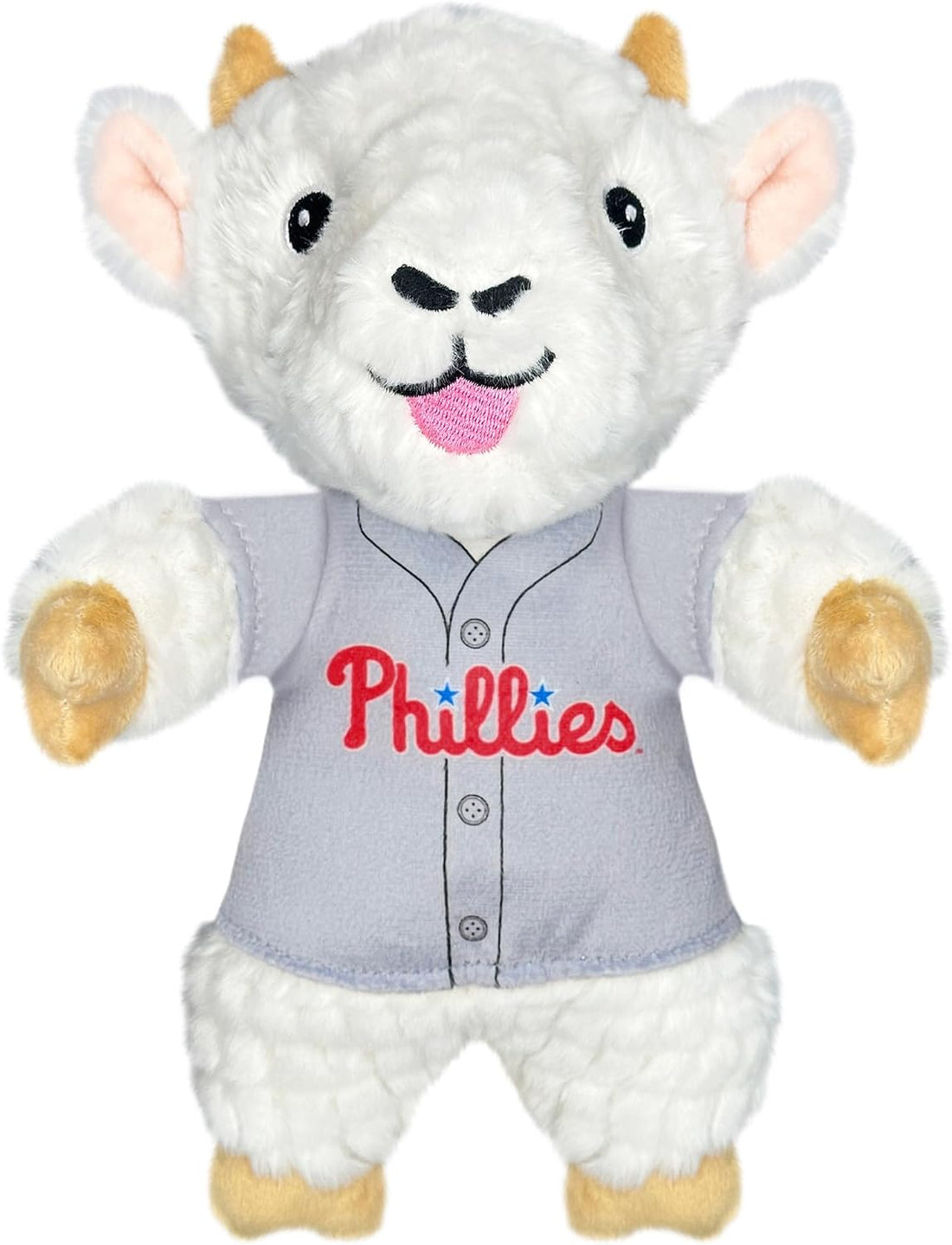 MLBPA Aaron Judge Goat Plush Toy for Dogs and Cats with Squeaker
