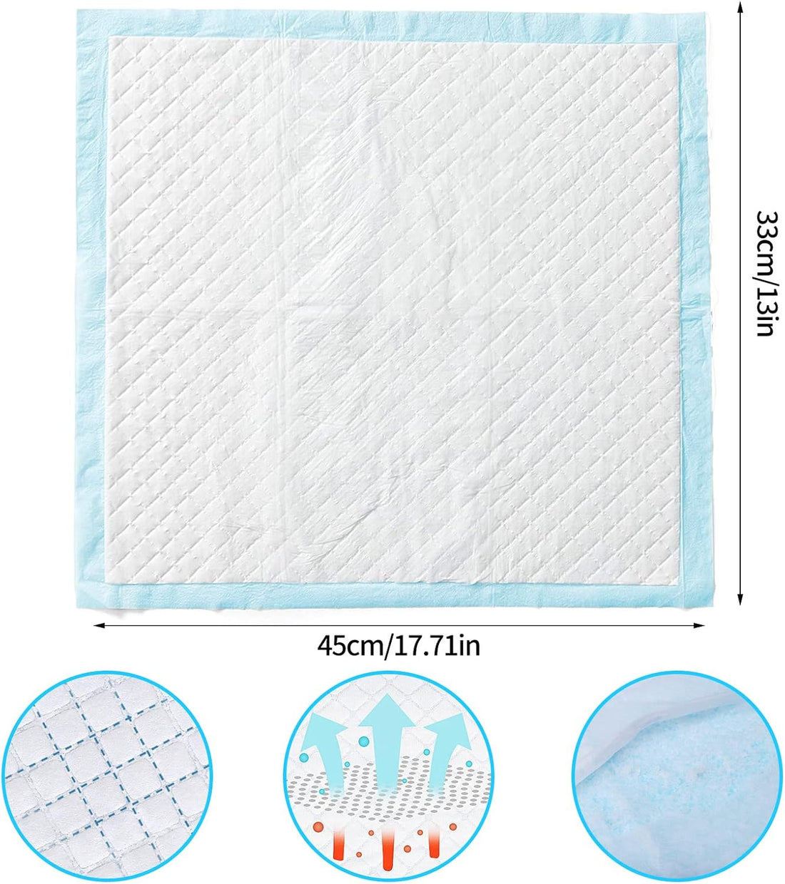 Rabbit Pee Pads Bunny Toilet/Potty Training Pad Super Absorbent Cage