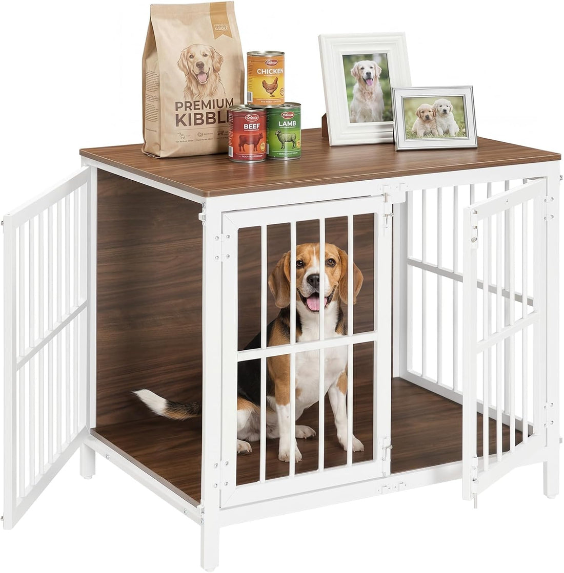 HOOBRO Heavy Duty Dog Crate Furniture