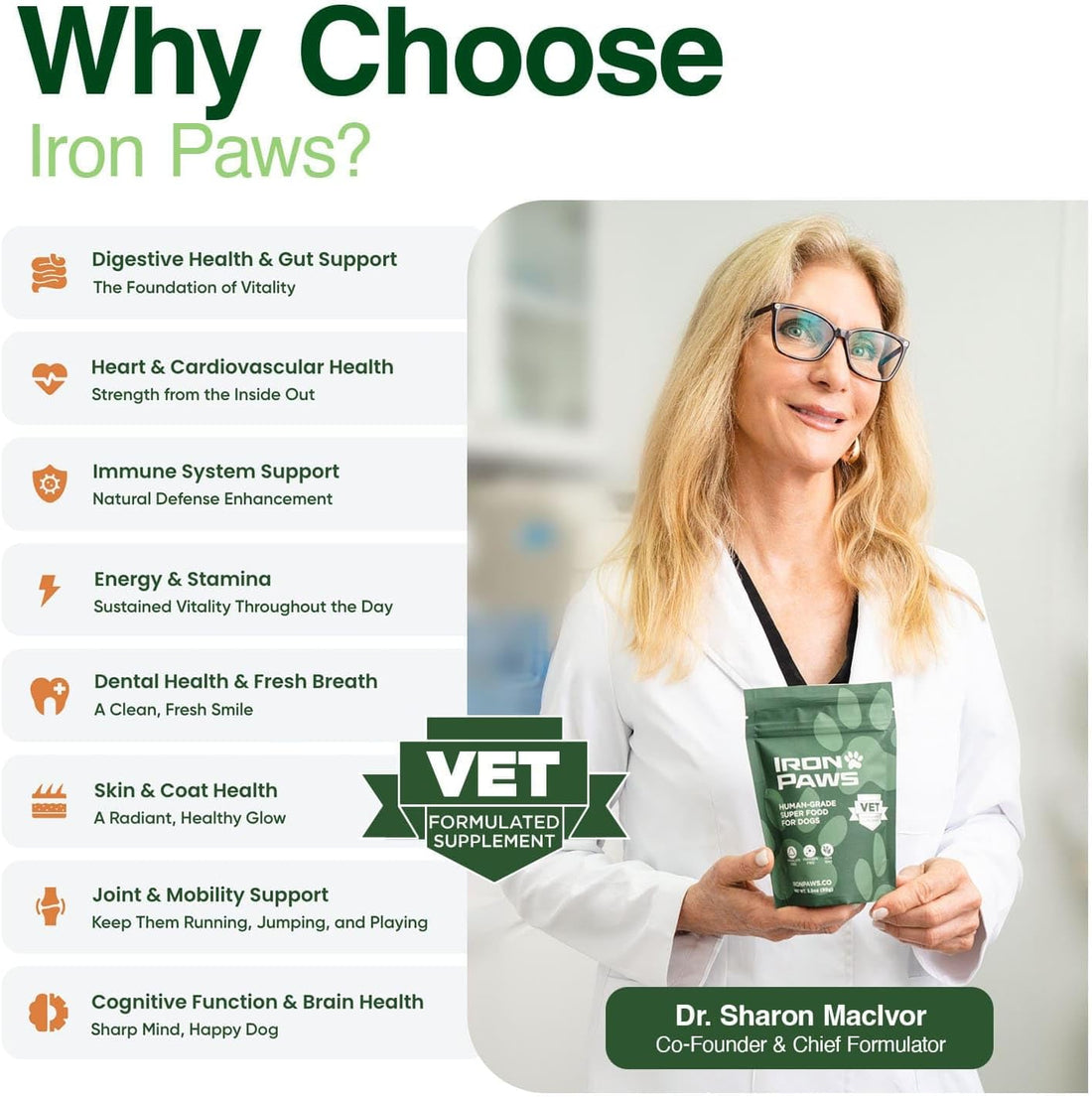 Iron Paws Human-Grade Superfood For Dogs
