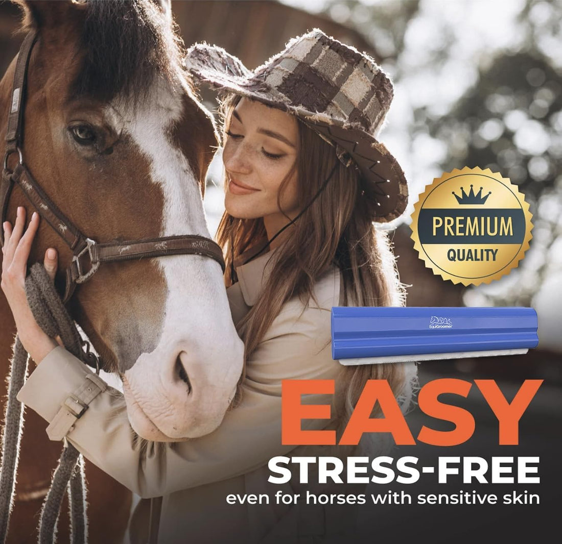 EquiGroomer 8-Inch Deshedding Brush for Dogs & Horses