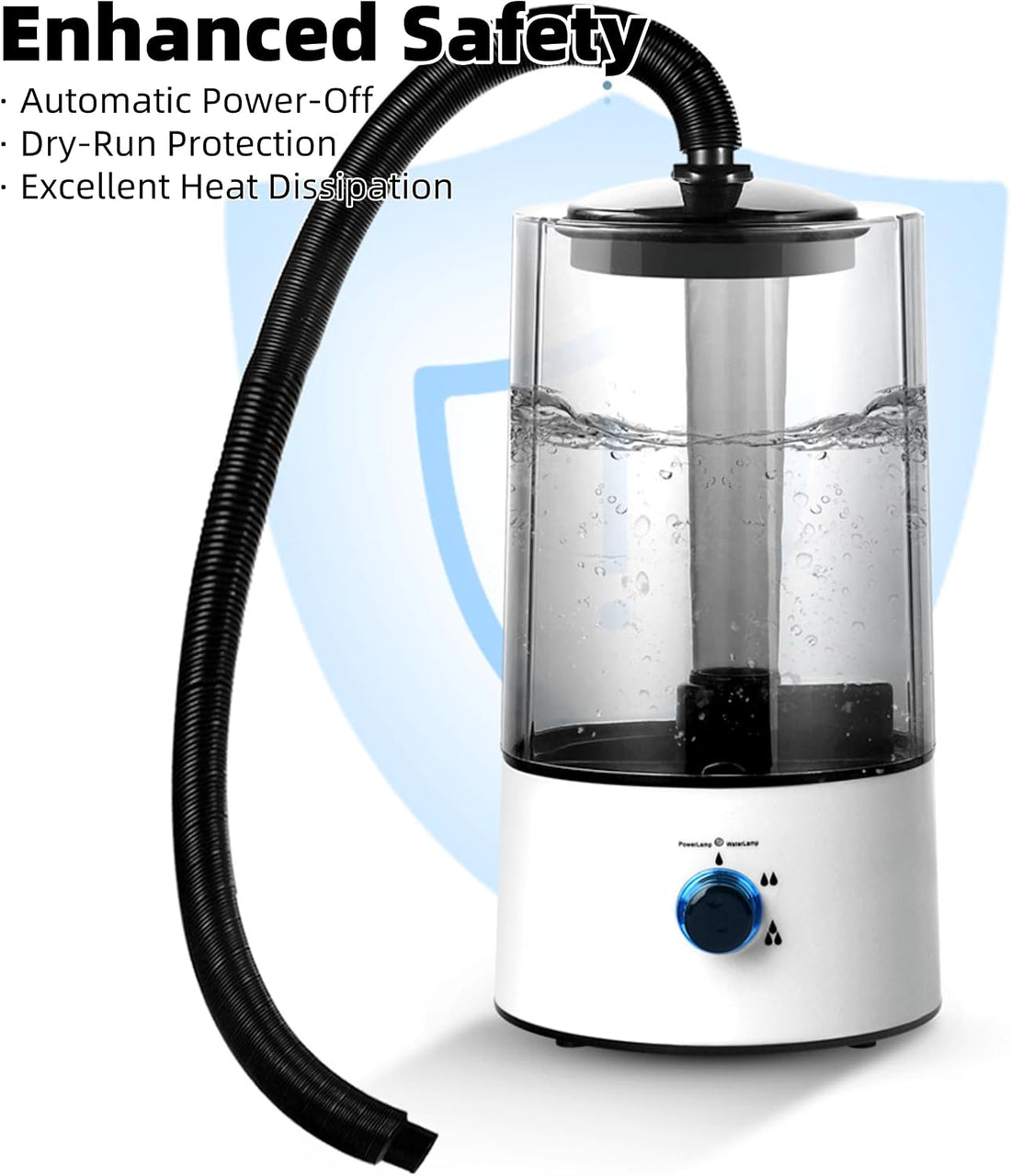 4L Reptile Humidifier Fogger, Cool Mist Humidifier for Plants