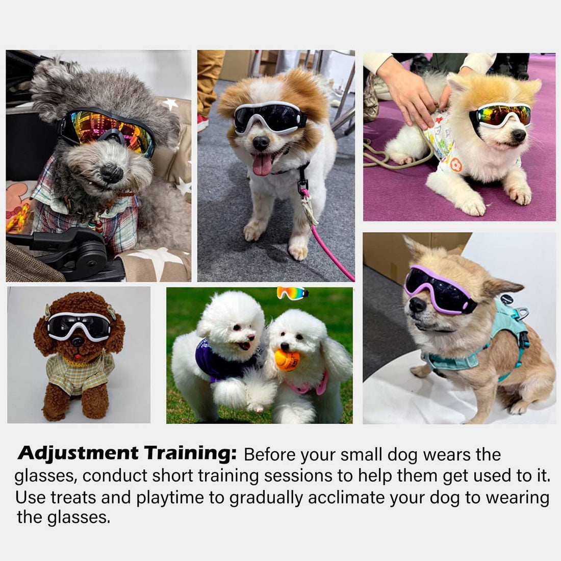 Dog Sunglasses,Doggles Anti-UV Protection