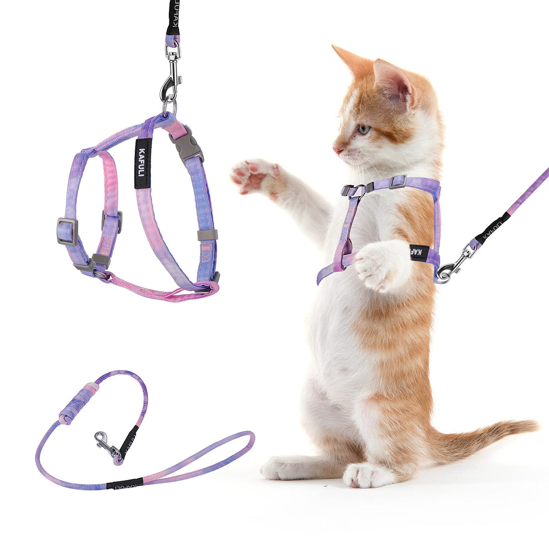 TIESOME Cat Harness and Leash Set