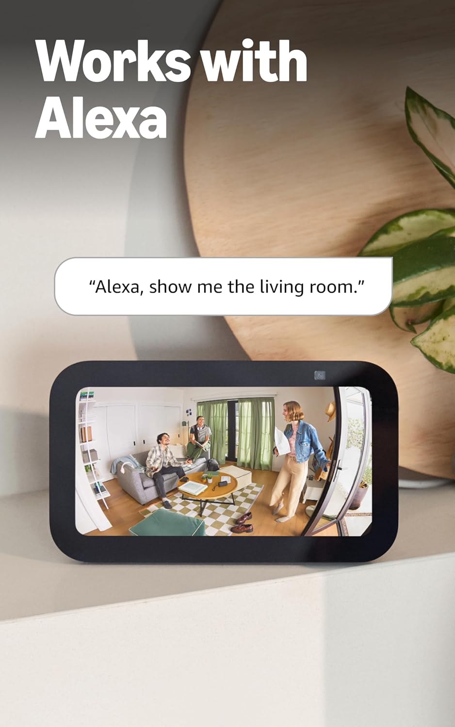 Ring Pan-Tilt Indoor Cam, White with Ring Indoor Cam (2nd Gen), White