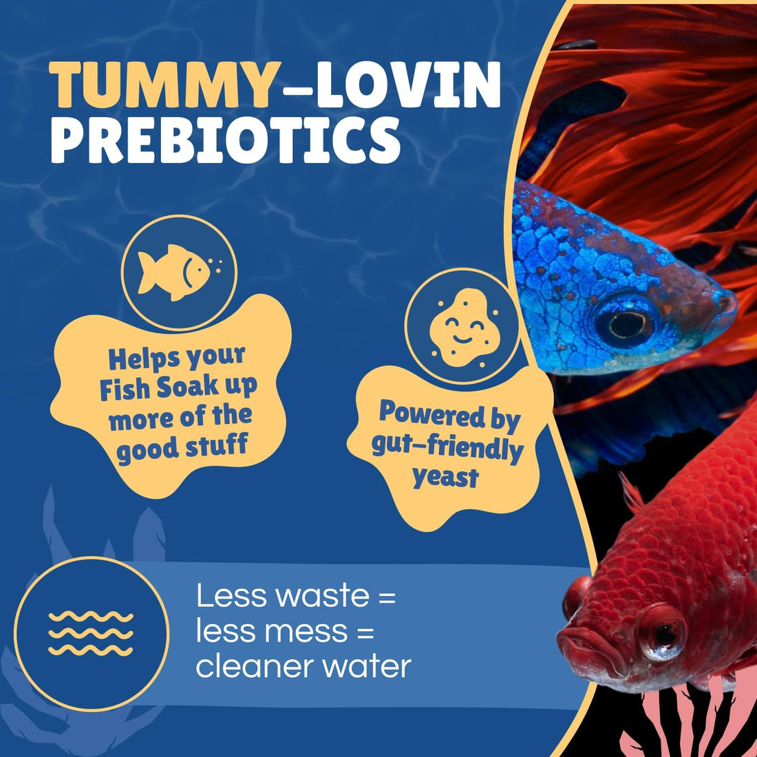 Betta Boost Pops | High-Protein Betta Fish Food Pellets Made in USA