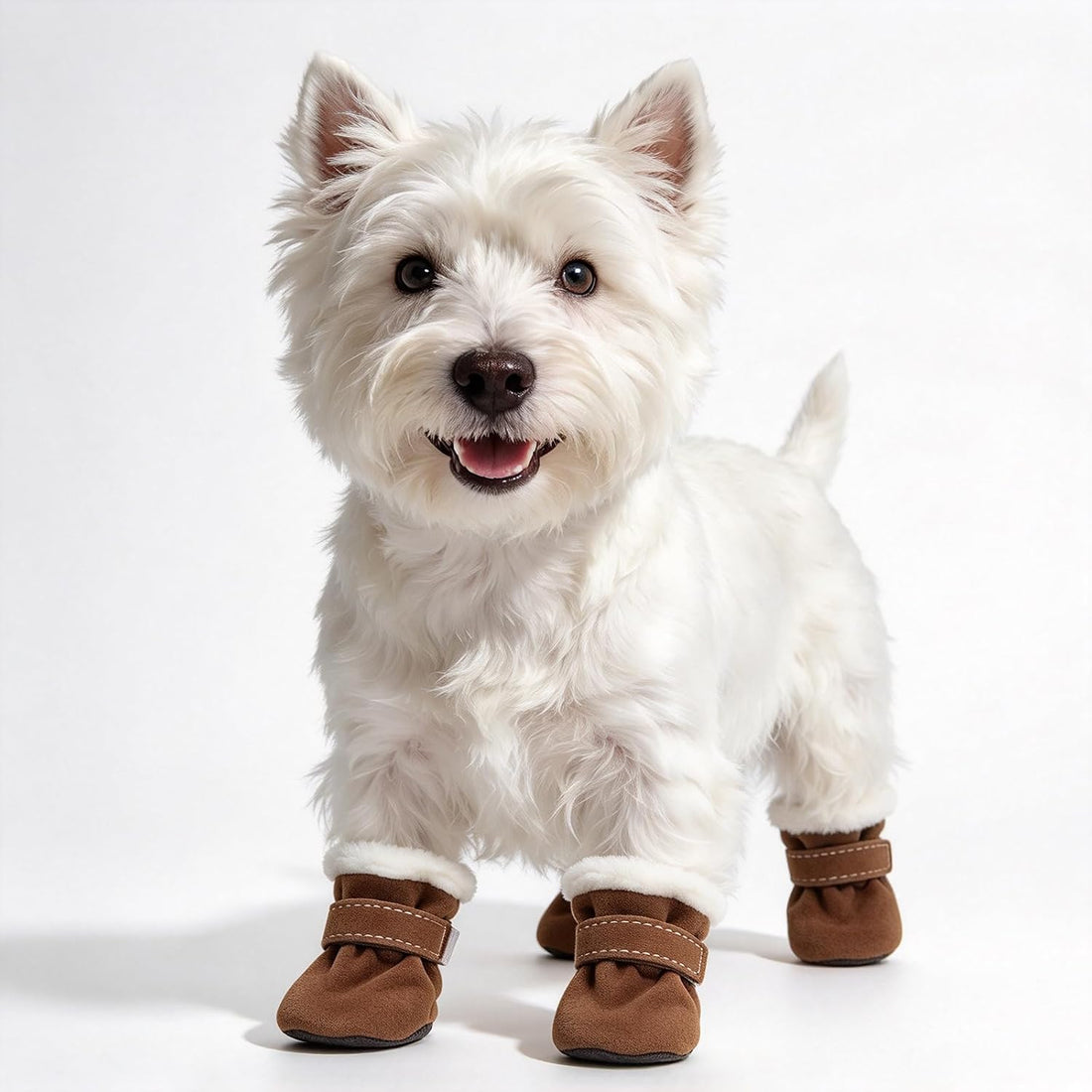 Small Dog Shoes for Winter, Snow Booties for Puppy