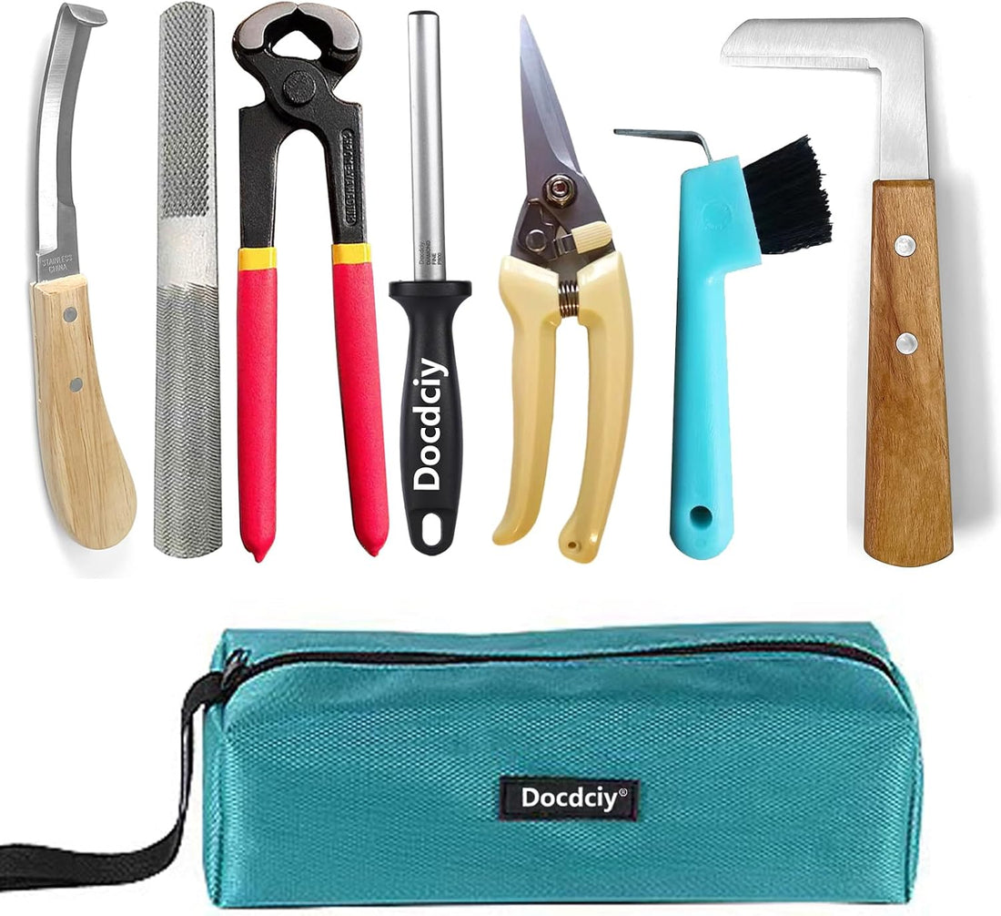 8 inch Farrier Tool Kit Goat Hoof Trimmers Pig Hoof Shears for Mini