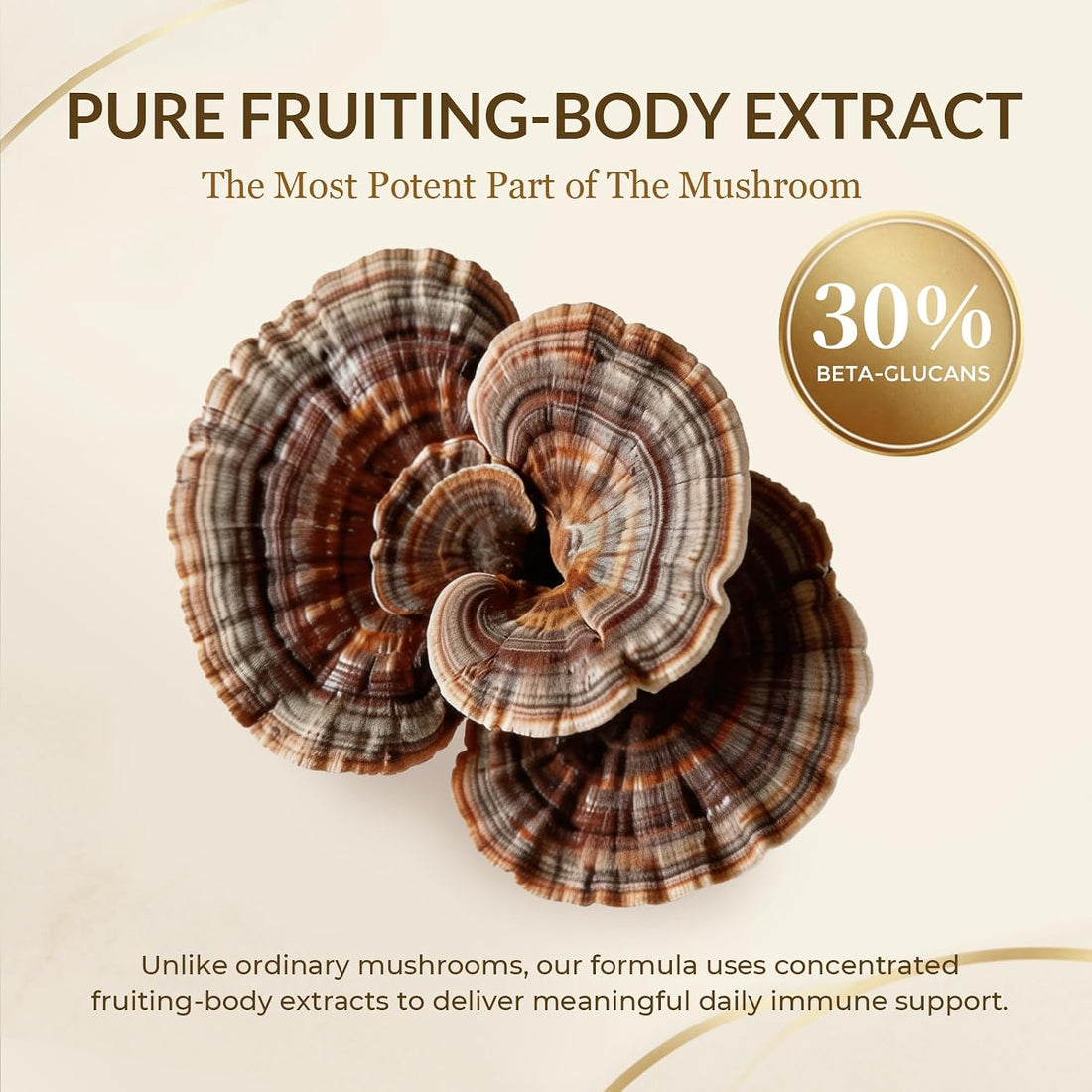NATURE TARGET Turkey Tail Mushroom for Dogs, 11 in 1 Immune Chews