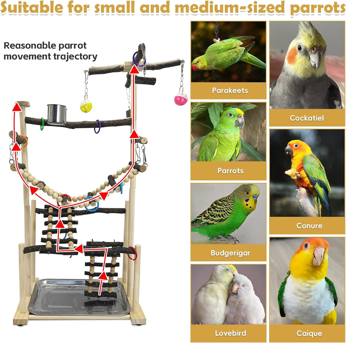 kathson Large Bird Playground