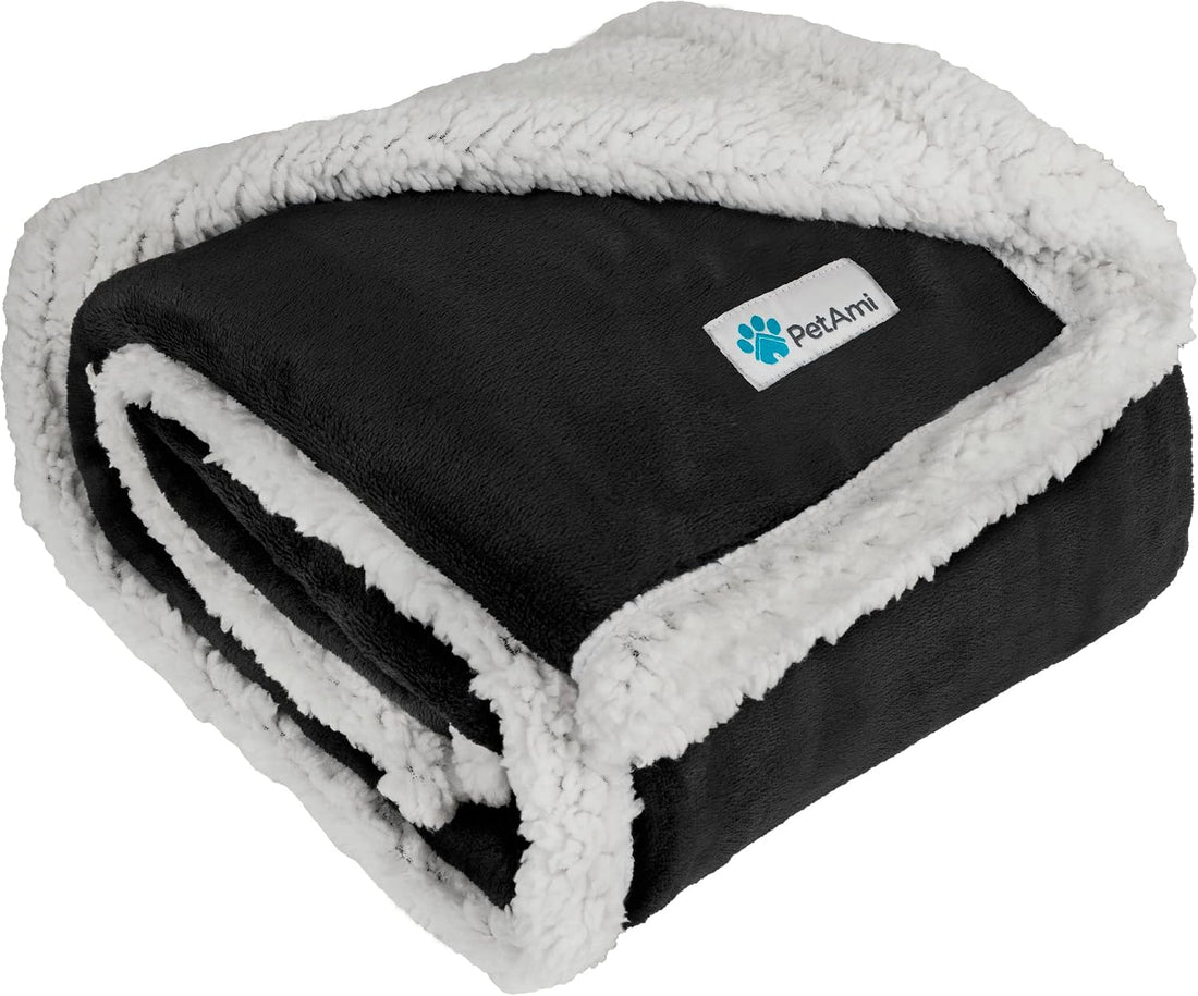 PetAmi Dog Blanket for Large Medium Pets Cats, 80x60 Twin XL