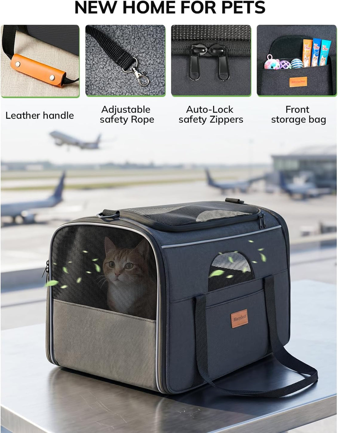 Morpilot Soft-Sided Cat Carrier