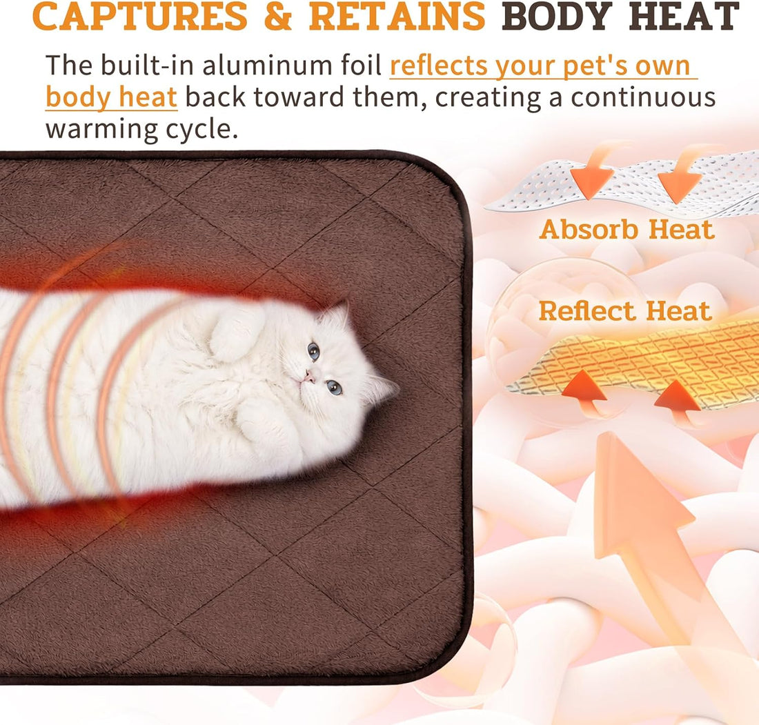NWK Self Warming Thermal Pet Mat for Dogs and Cats