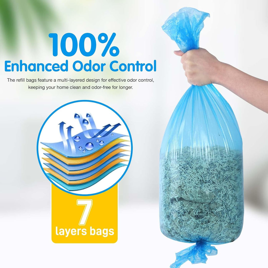 Cat Litter Refill Bags Ultimate Odor Control Cat Litter Bags