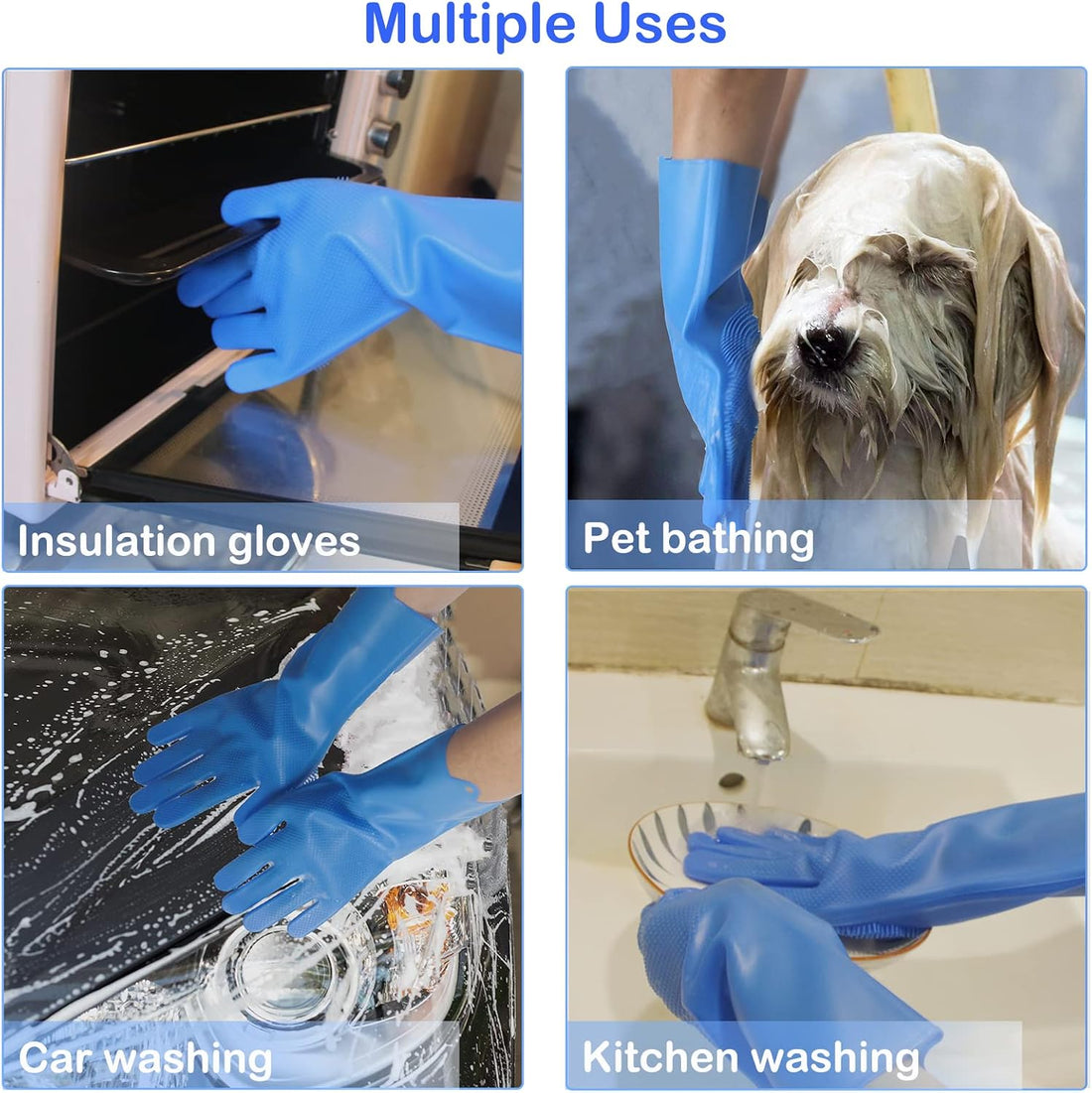 Yintoper Pet Grooming Gloves