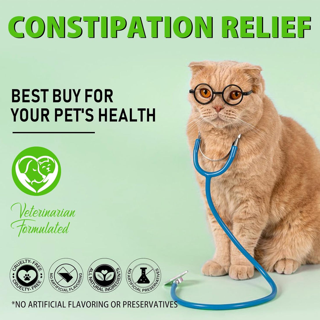 Cat Constipation Relief, Cat Laxative Constipation Relief
