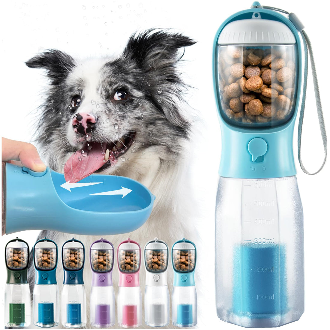 MoonyMars Portable Water Bottle for Dogs