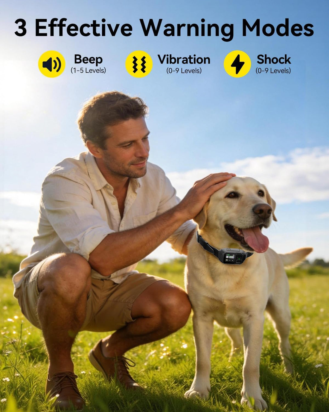 GPS Wireless Dog Fence with Customizable/Circular Boundary for Dog 10