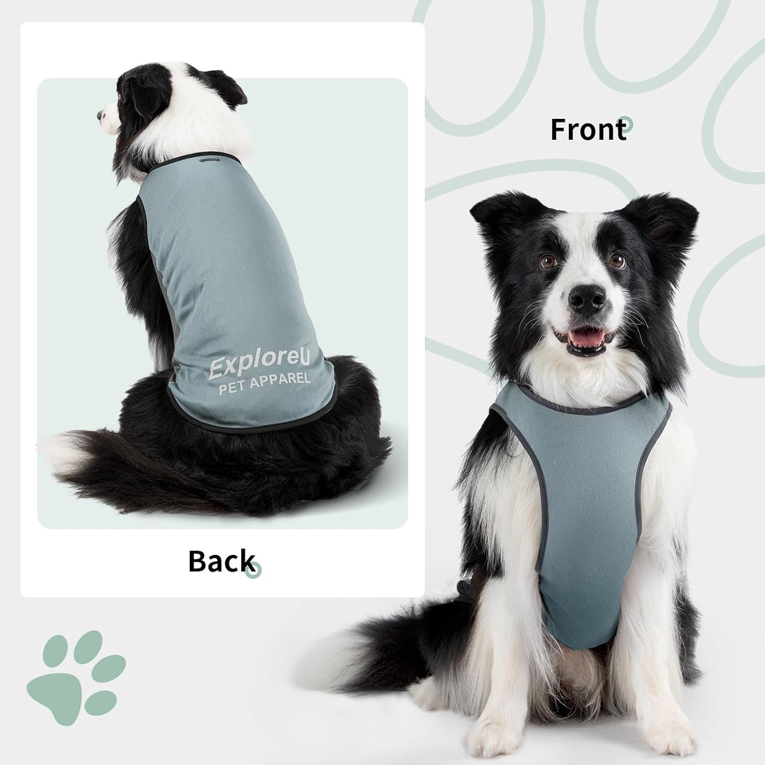 ExploreU Dog Shirt, Cooling Vest Lightweight Breathable