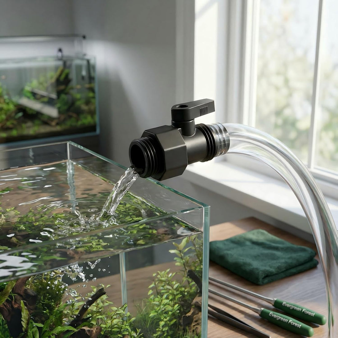Fish Tank Water Changer Flow Switch, Replacement for Python No Spill