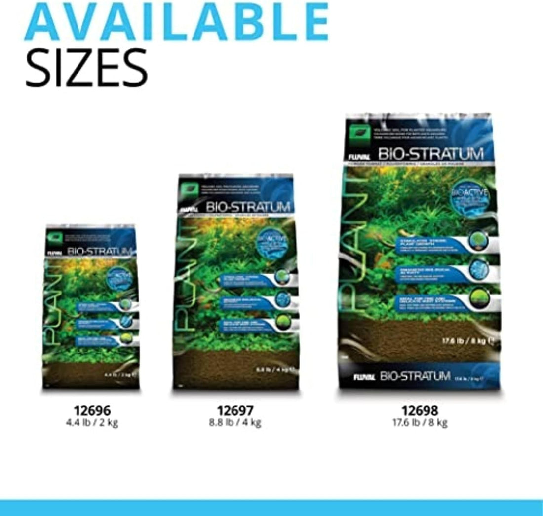 Fluval 12696 Volcanic Soil Bio Stratum for Planted Tanks, 4.4 lbs.