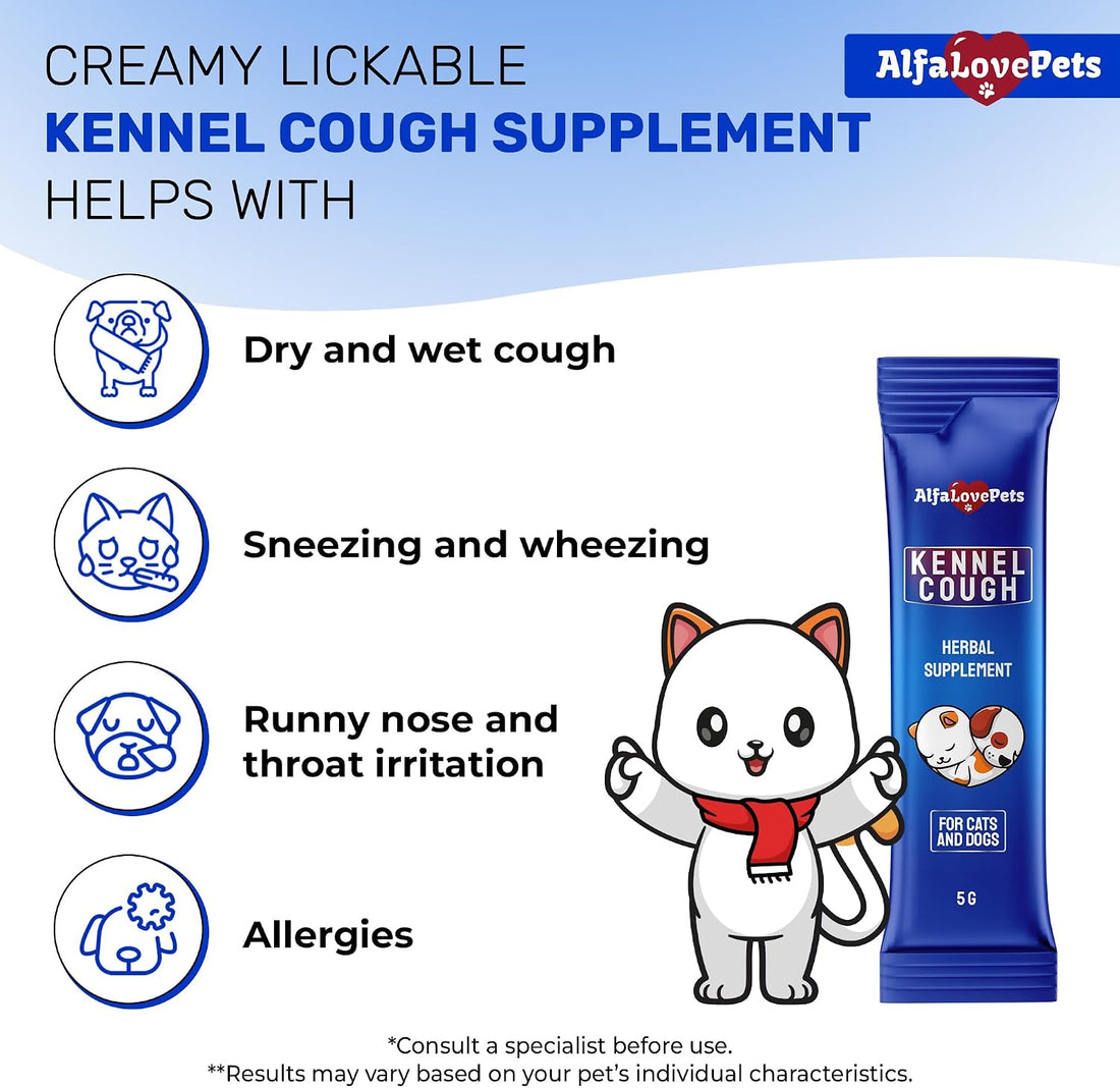 Dry & Wet Kennel Cough Medicine for Dogs and Cats