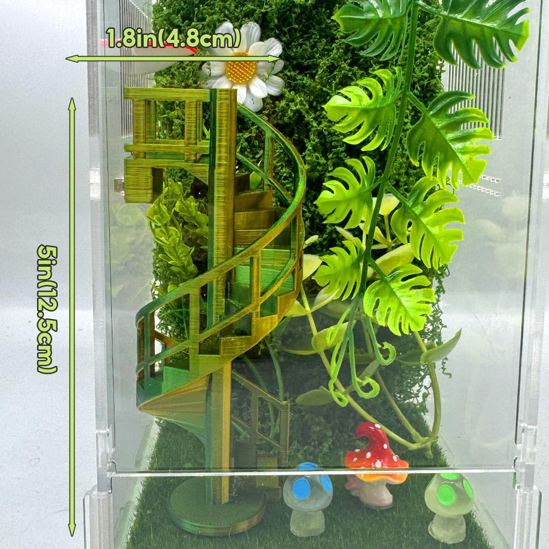 Jumping Spider Enclosure Accessories – Fun Spinning Stairs