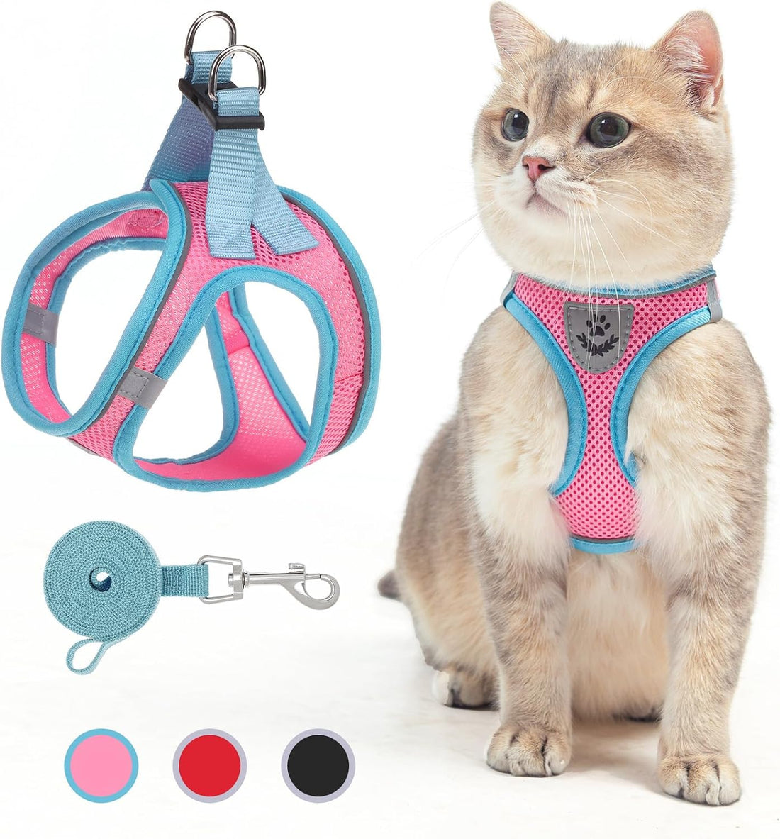 SCENEREAL Cat Harness & Leash Set Escape Proof