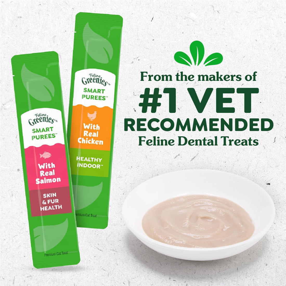 Greenies Feline Smart Purees Lickable Cat Treats
