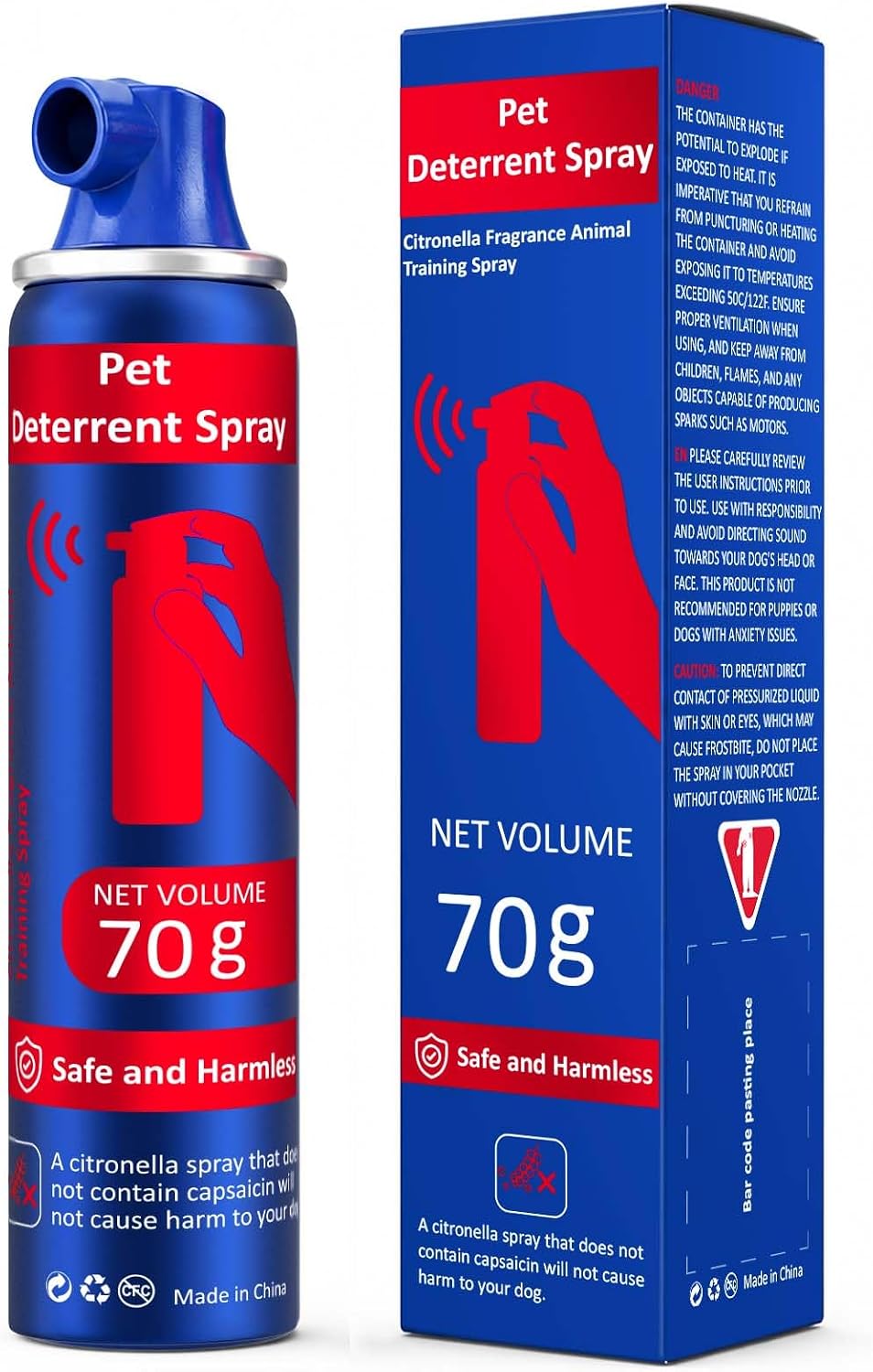 Corrector Spray Dog Trainer 70ml 1 Pack for Dog to Stops Unwanted