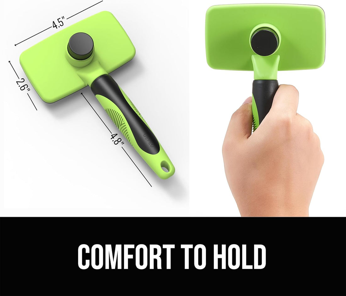 OEFEO Self Cleaning Slicker Brush for Dogs& Cats