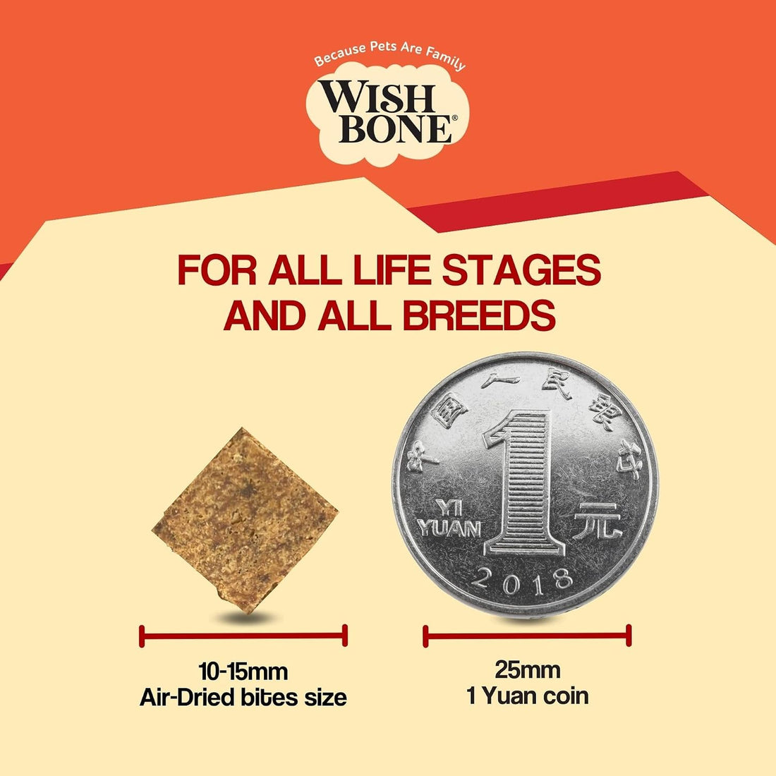 Wishbone Air Dried Lamb Dog Food - High Protein, Grain Free Recipe