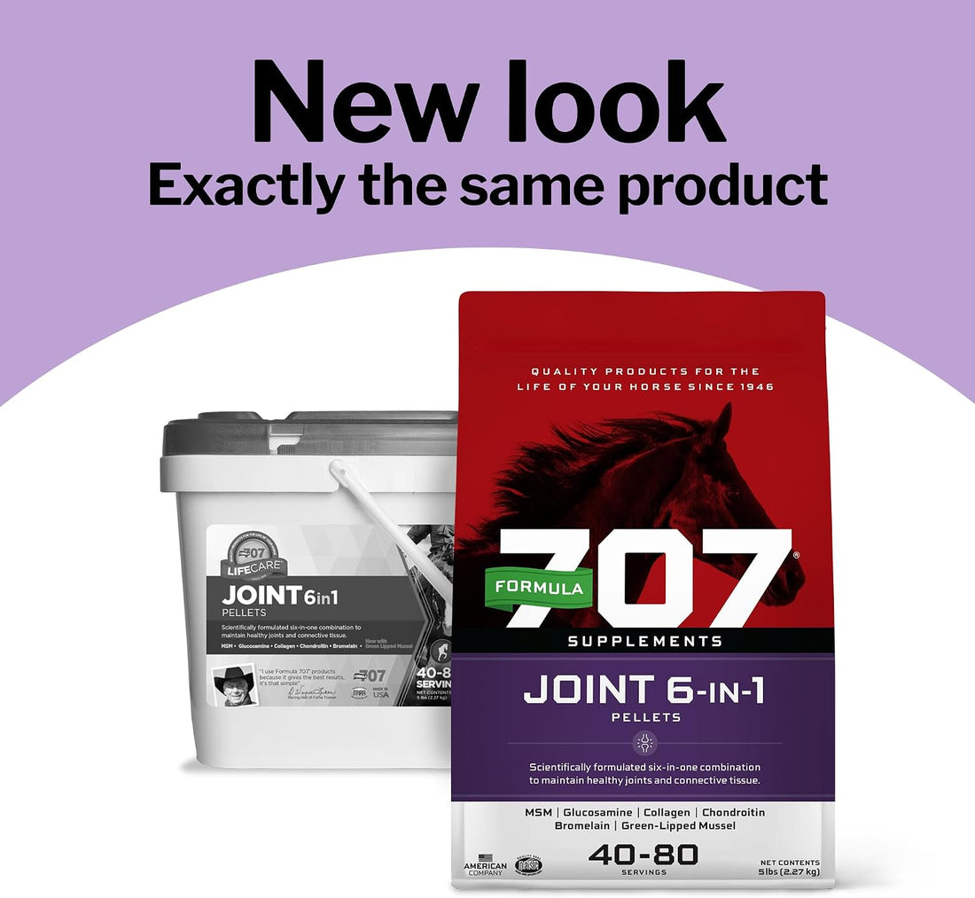 Formula 707 Joint 6in1 Fresh Packs for Horses, 28-Day Supply