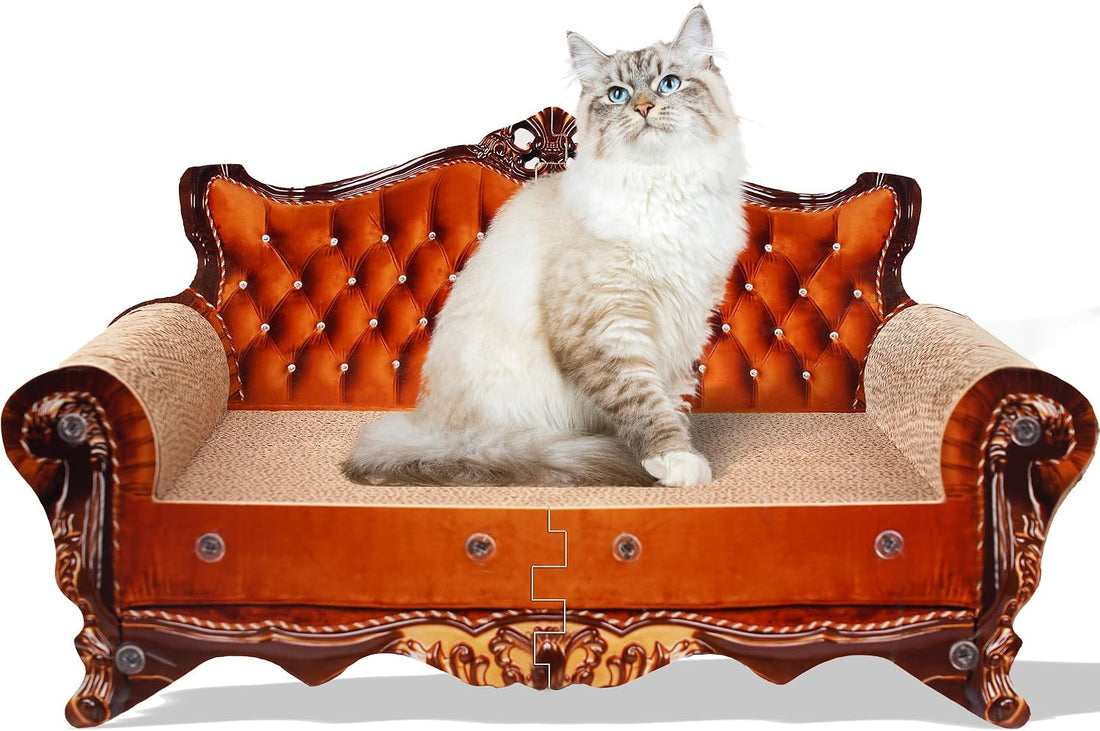 Sofa Shaped Cat Scratching Couch