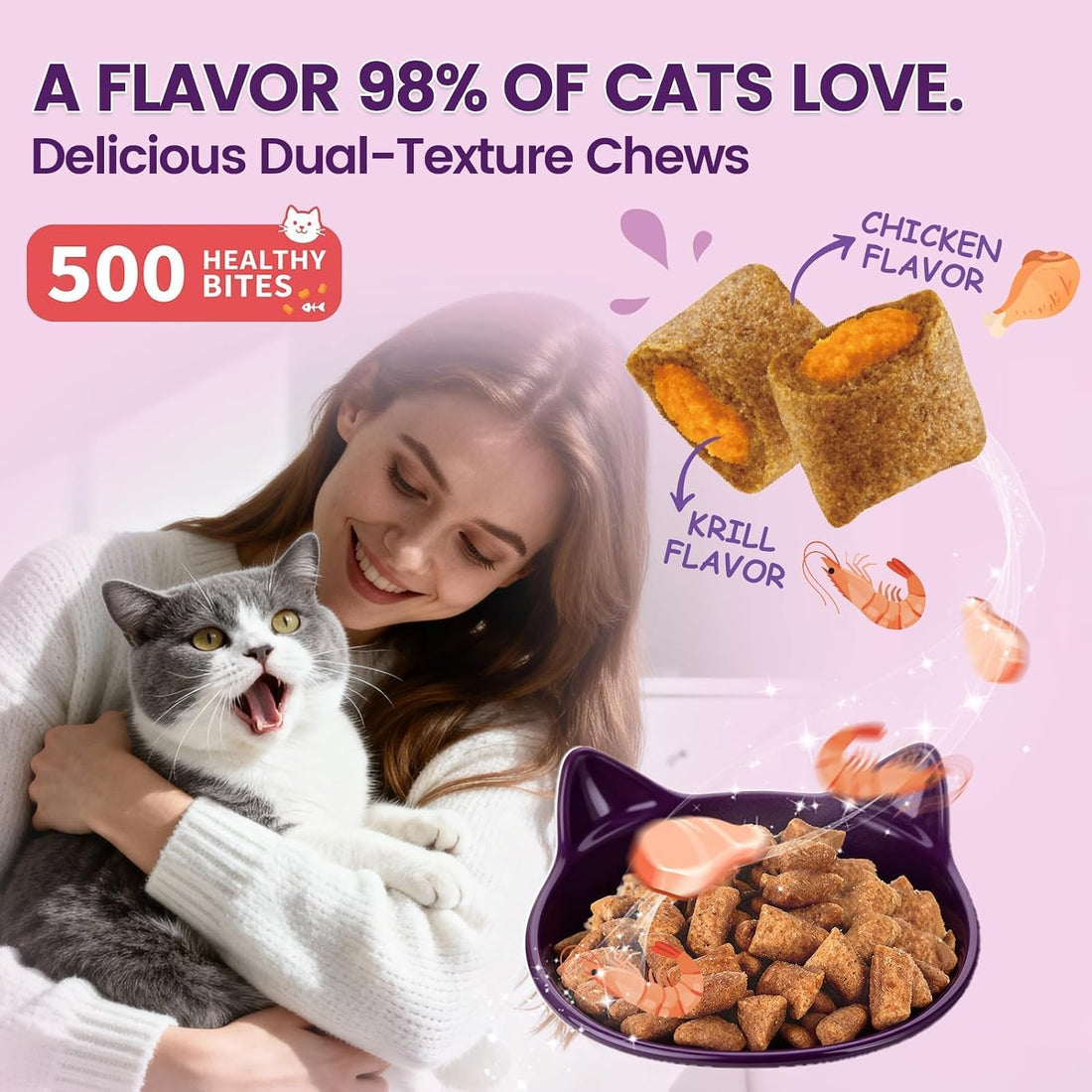 Taurine for Cats Vitamins Treats
