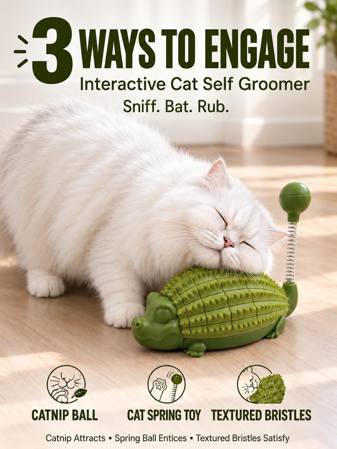 Interactive Cat Self Groomer