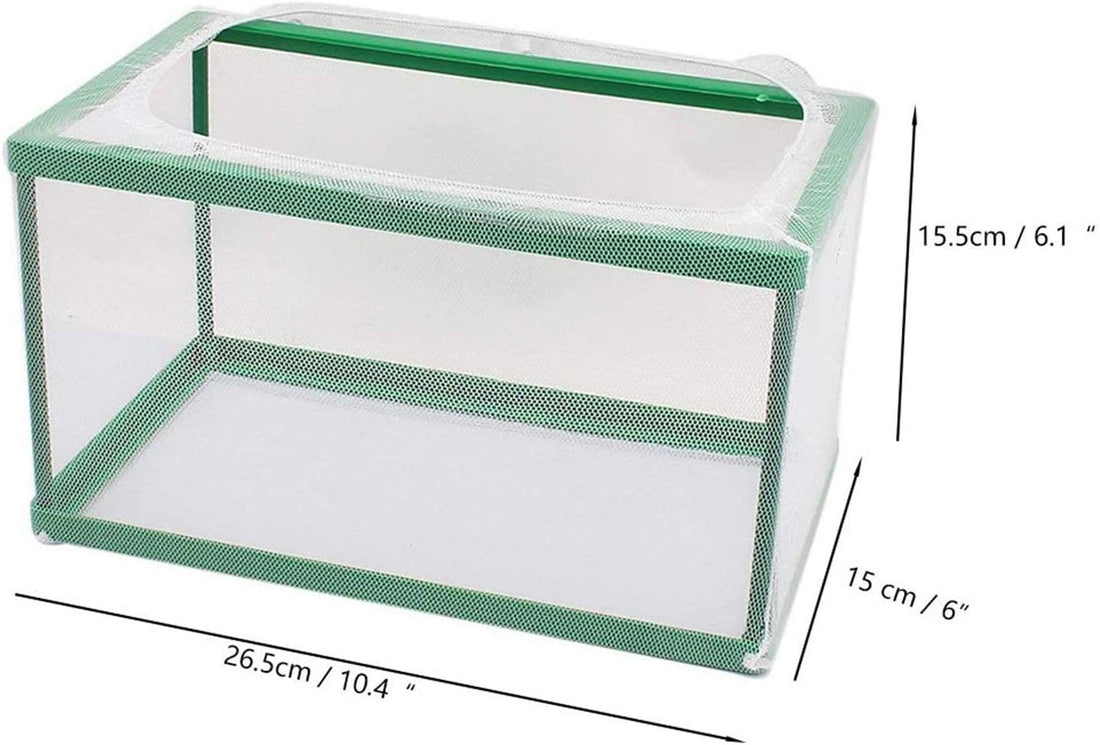 COMOK Fish Hatchery Breeder Box Aquarium Separation Net Nylon