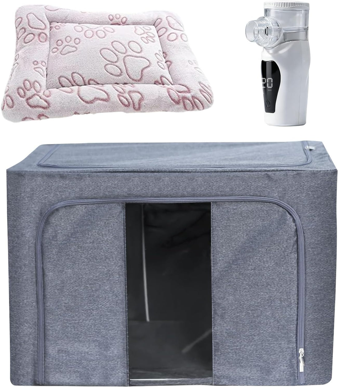 REDDOUDOU Pet Oxygen Chamber, Small Pet Incubator