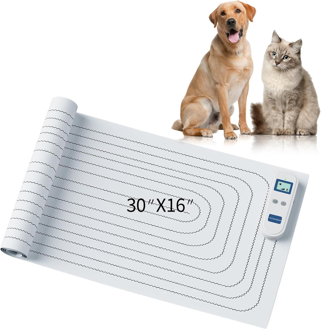 Indoor Pet Training Mat, Rechargeable Electric Shock Mat for Dogs