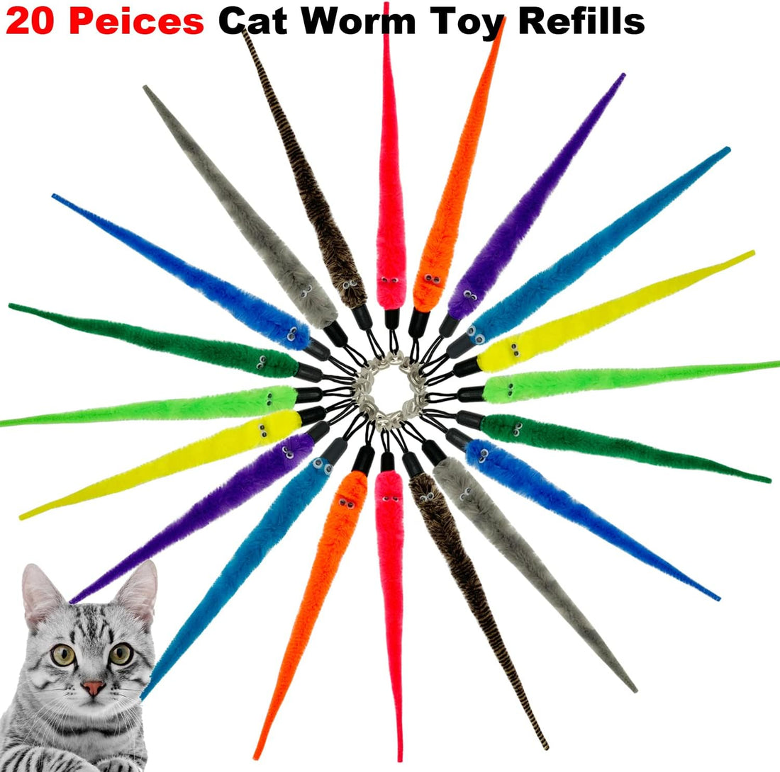 CATENESS Cat Worm Toy Refills