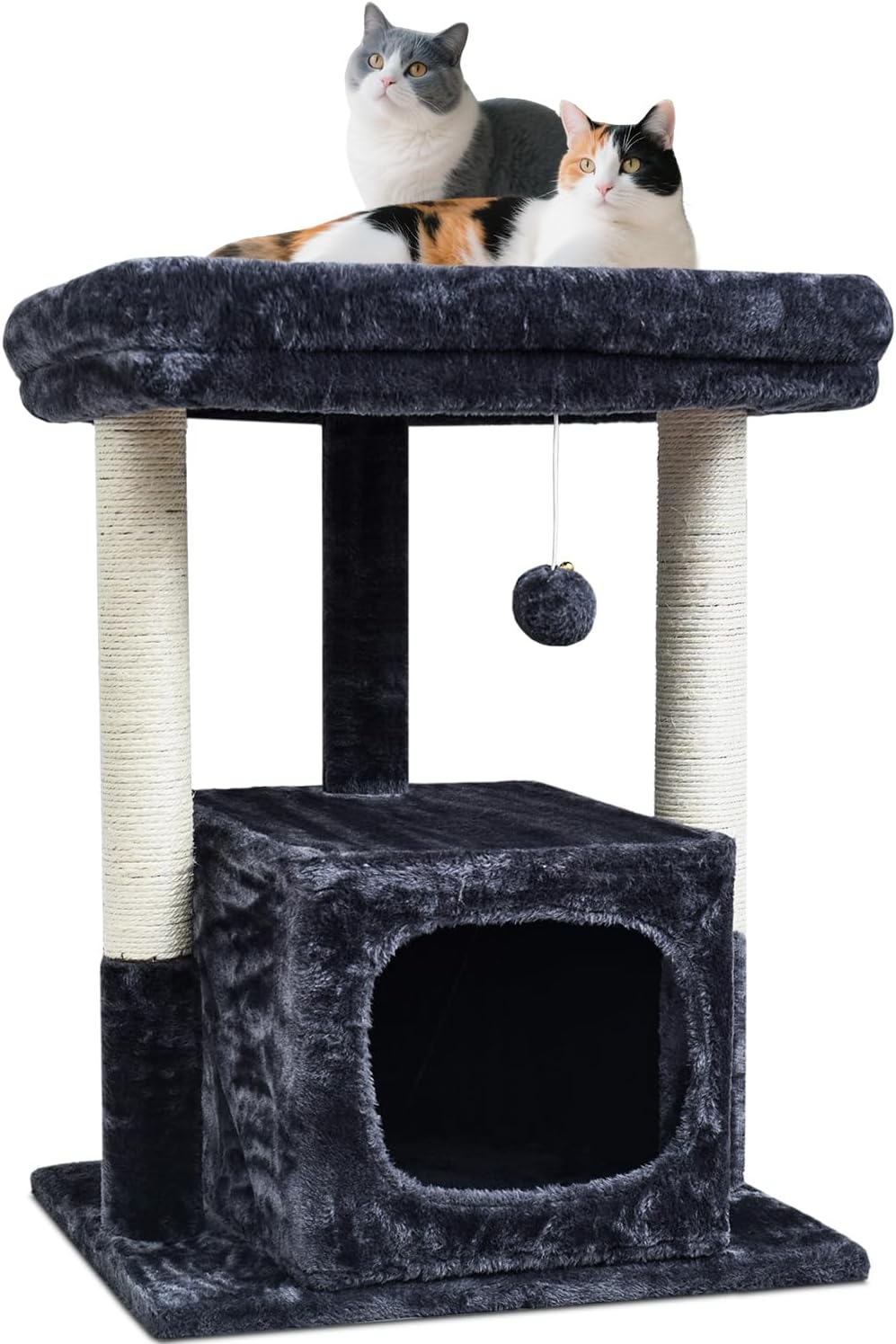 SYANDLVY 27" Cat Tree for Indoor Cats