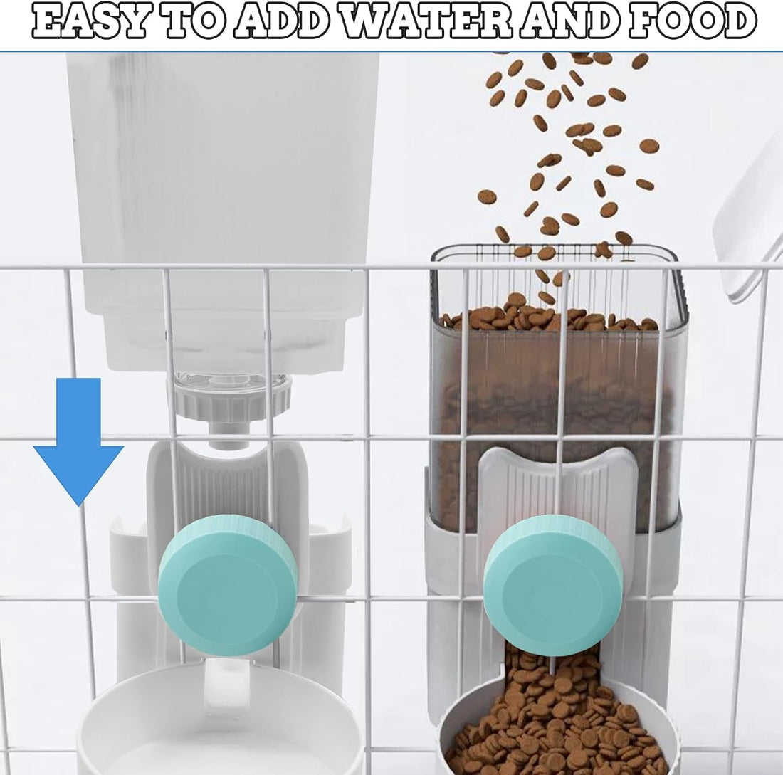 Kathson Gravity Auto Bunny Water Dispenser Automatic Rabbit Feeder