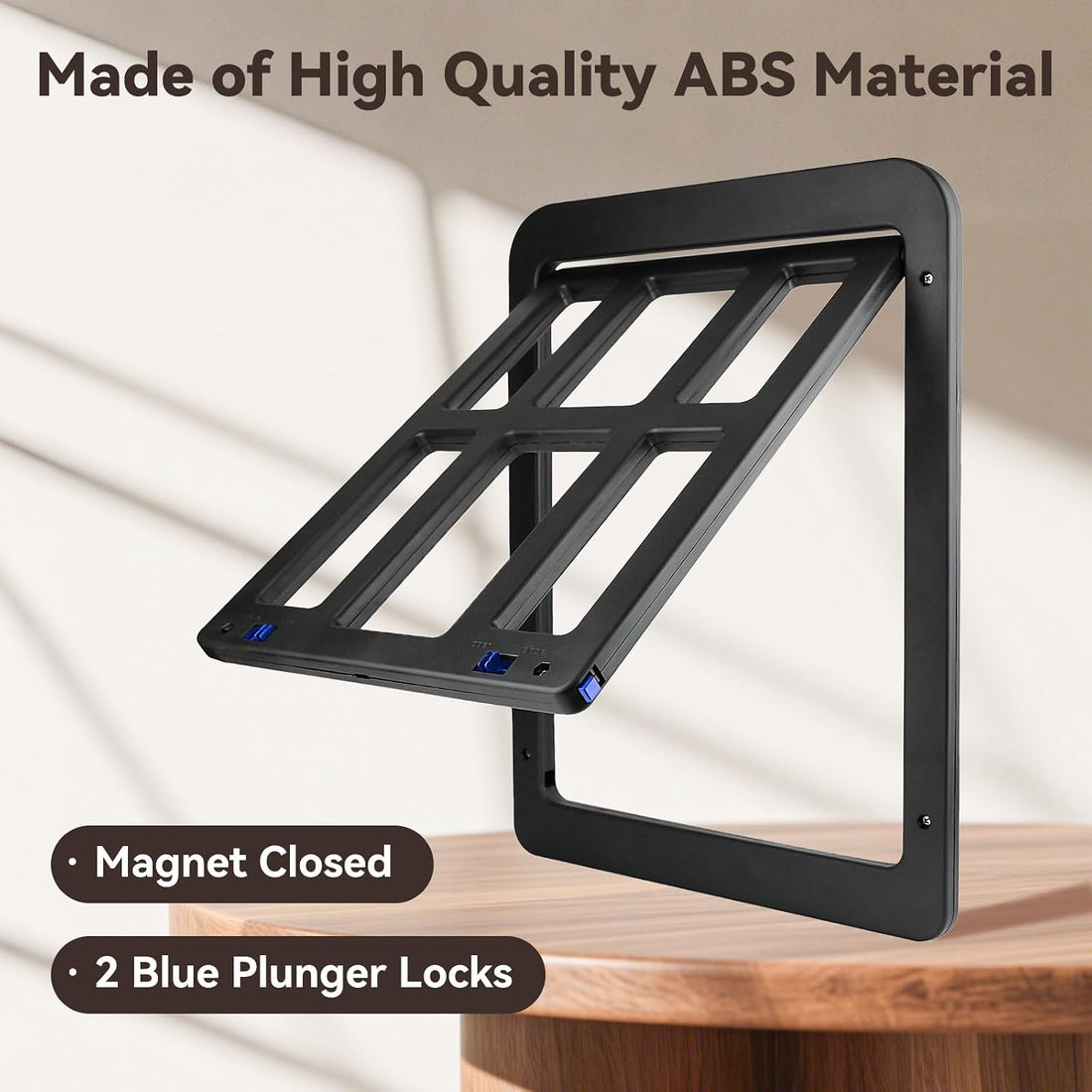 Billionchains Dog Door for Screen Door with Magnetic Auto-Close