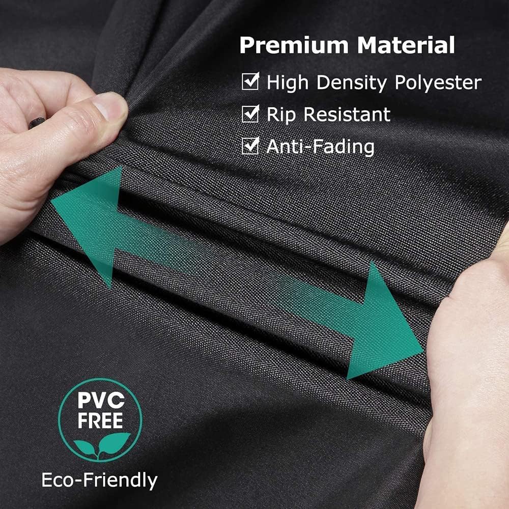 Outdoor Dog Kennel Cover 8'Dx4'W UV Resistant Waterproof Full