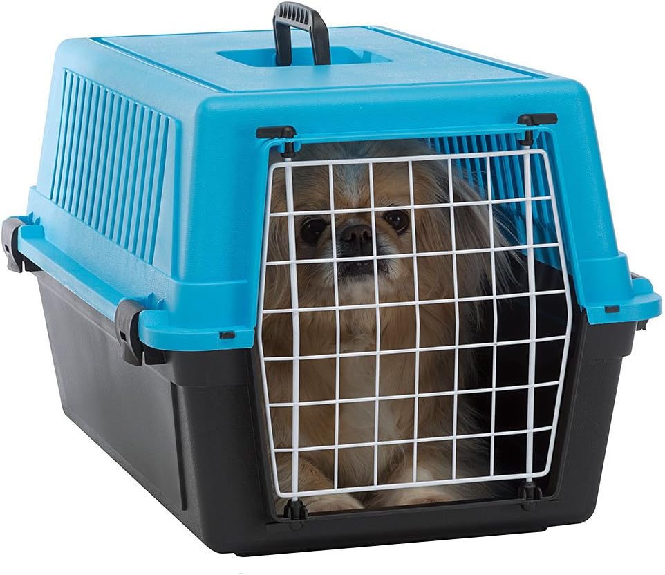Ferplast Atlas 20 Cat and Dog Carrier, Blue