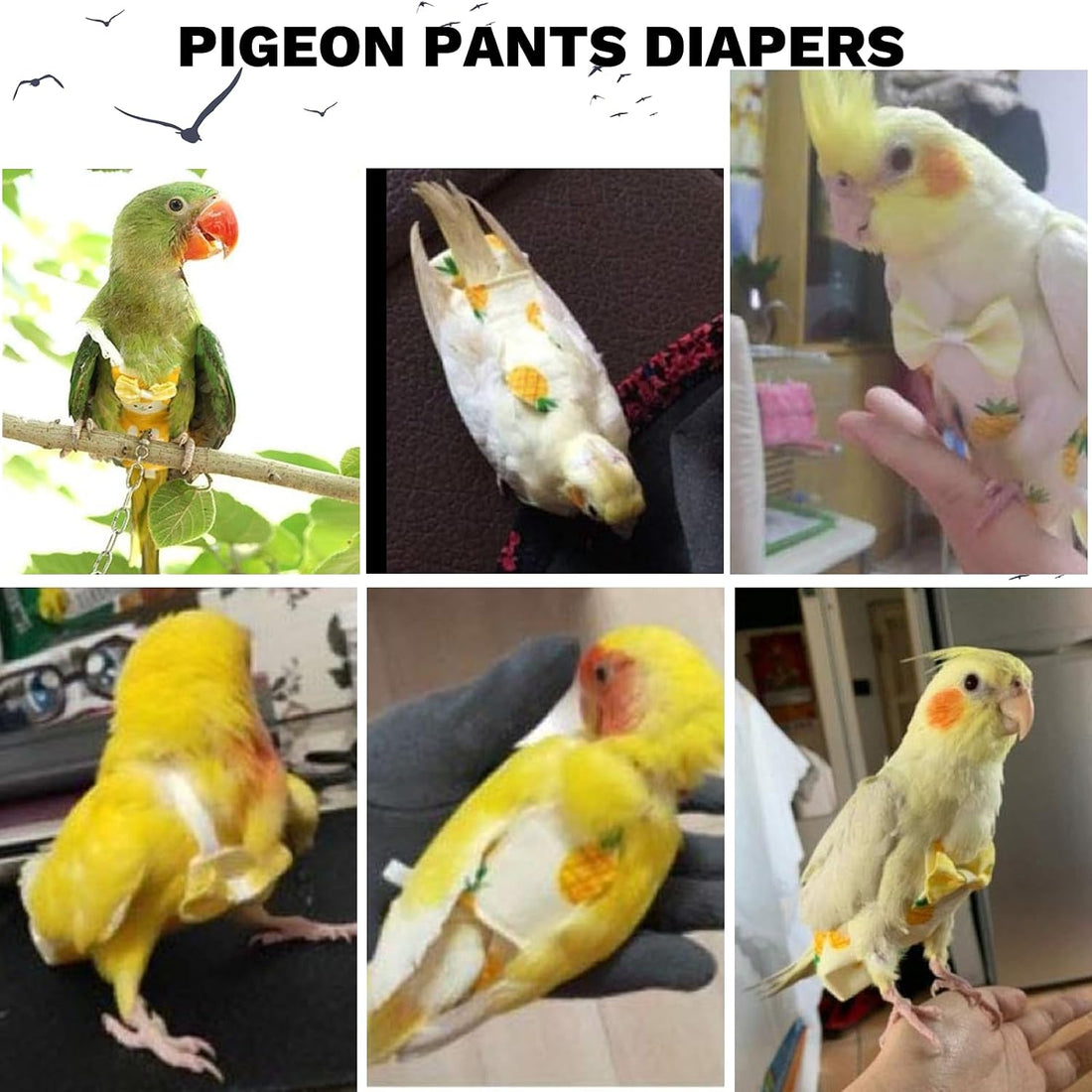 QBLEEV Bird Diaper Flight Suite