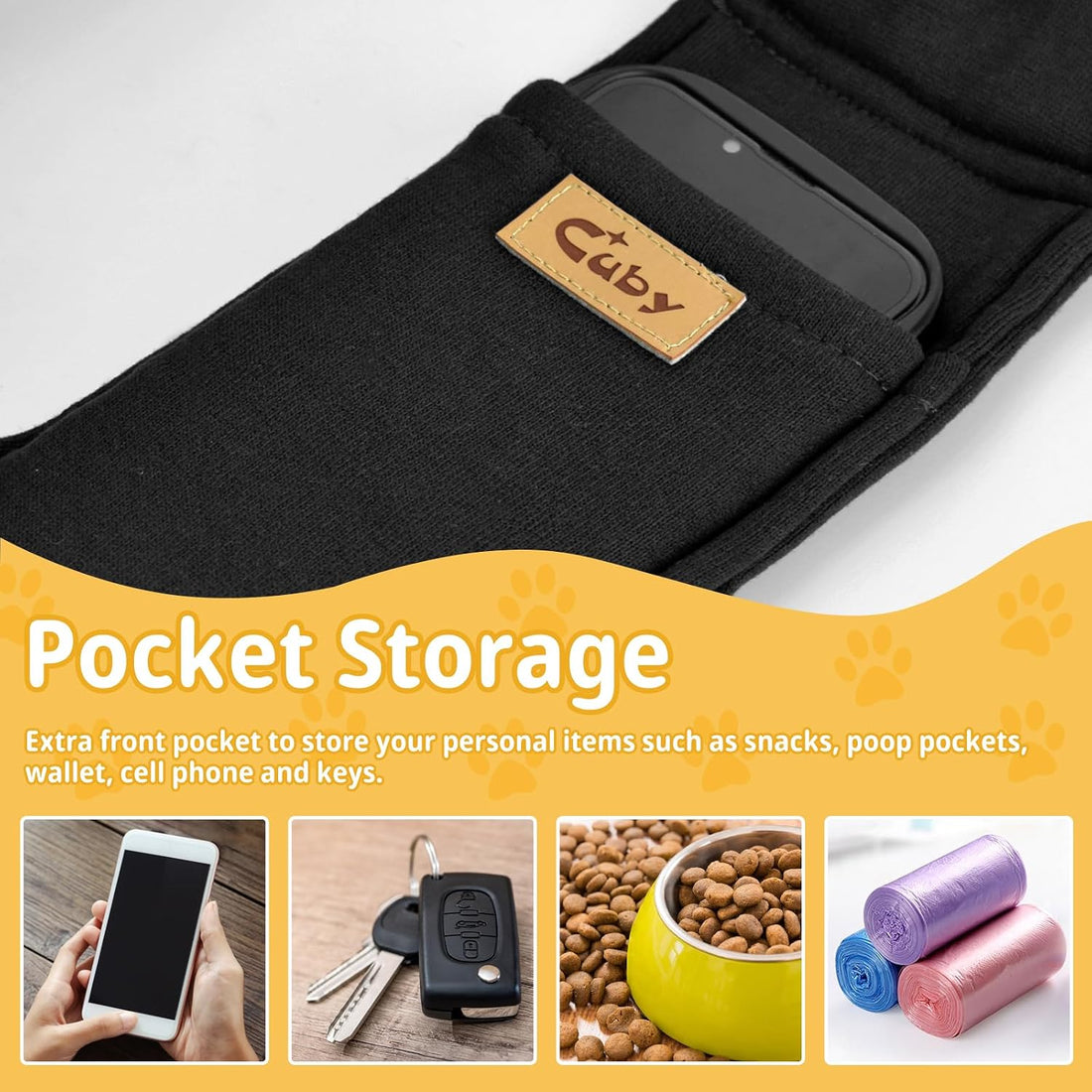 CUBY Dog and Cat Sling Carrier