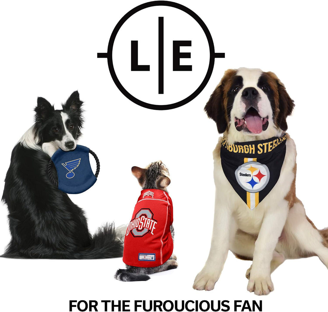 Littlearth NFL Kansas City Chiefs Pet Bandana, Team Color, X-Large