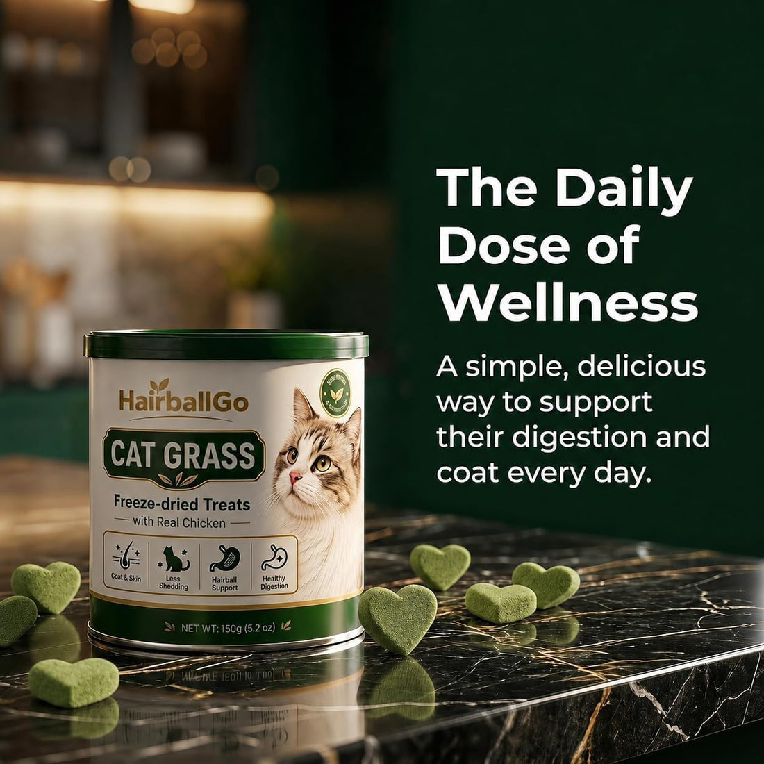 Cat Grass Freeze-Dried Treats